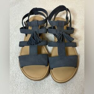 Dr Scholl’s Blue Encore Women’s Gladiator  Open Toe Sandals Size 10